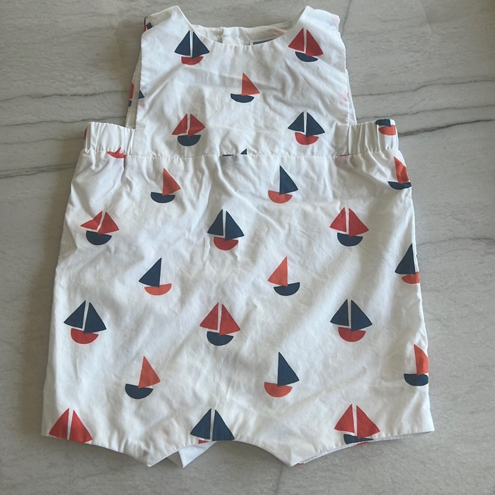Jacadi sailboat romper size 6m